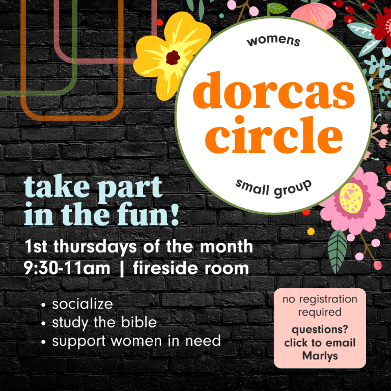 Dorcas Circle - join the fun