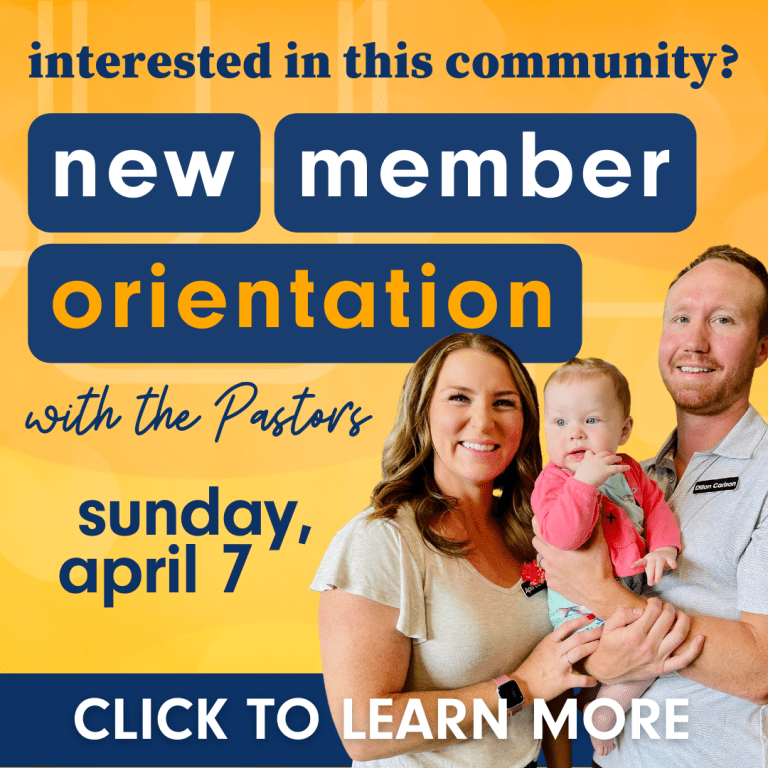 New Member Orientation April 7, 2024