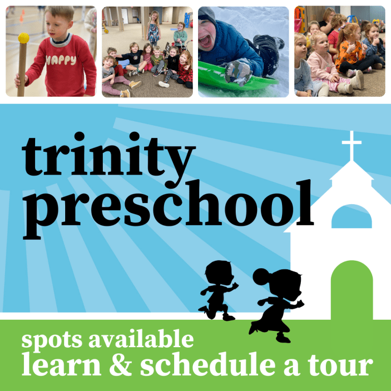 Trinity Preschool, learn and schedule a tour