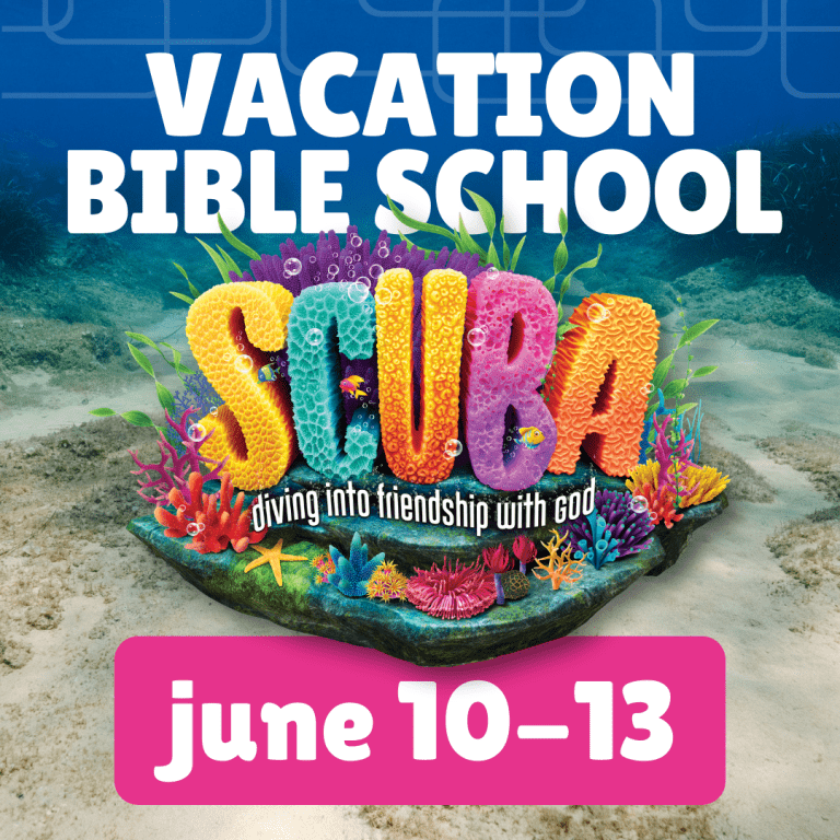 vacation bible school 2024 scuba june 10-13 at Trinity