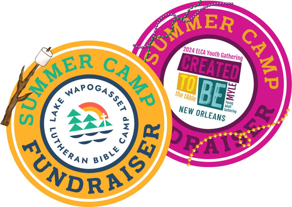summer camp fundraiser for camp wapo and elca youth gathering in New Orleans
