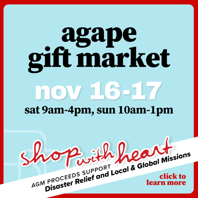 agape gift market nov 16-17