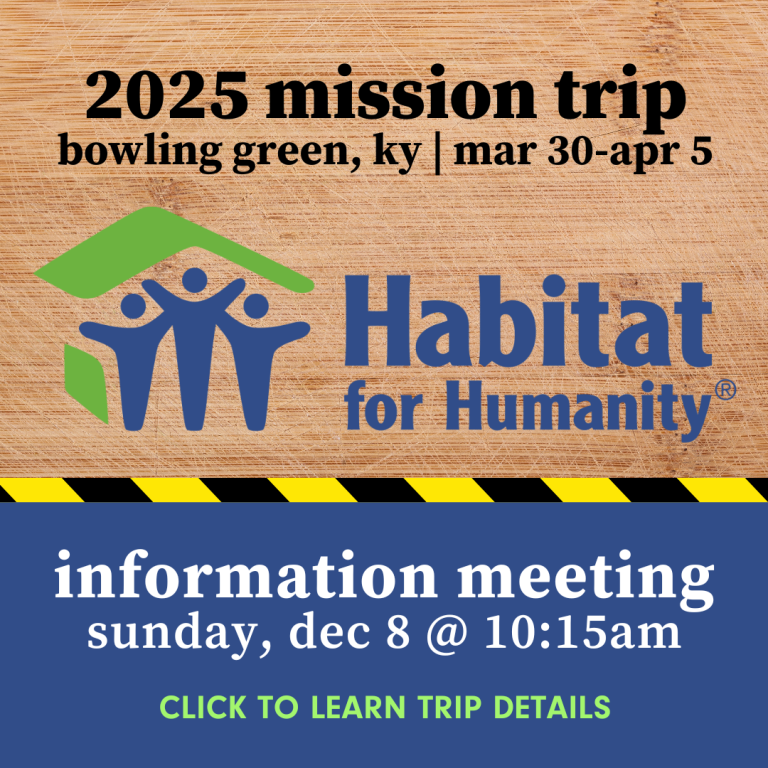 habitat mission trip 2025